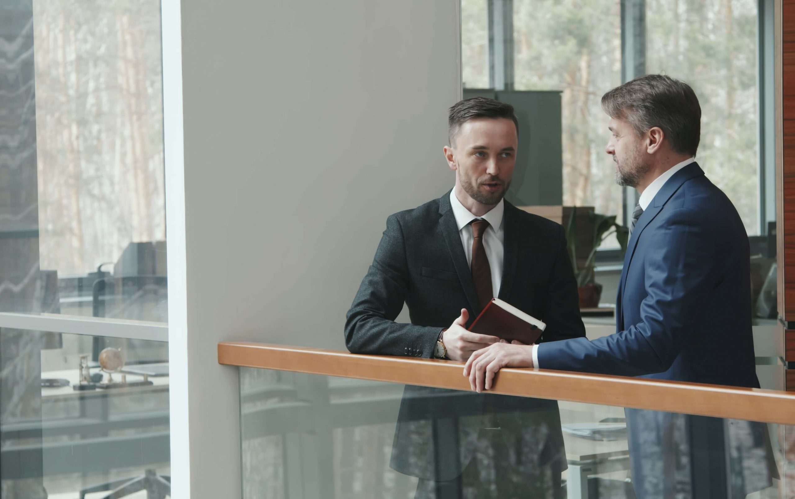 lawyers talking